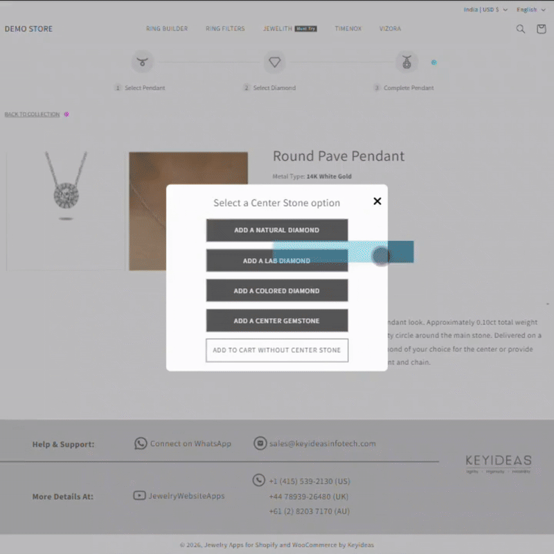 Keyideas Vizora – 3D Try-On